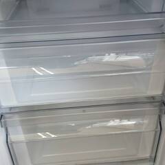 【★ Haier 148L 2ドア冷蔵庫 ★】 ―― 2024年製！年式新しめ・キレイめ！下段扉に小凹みあり特価 ――ジモティー特化！の画像