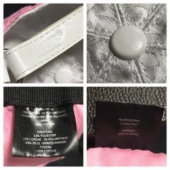 超レア 正規品 シャネル バタフライ刺繍 キャップ ホワイト S 付属品有の画像