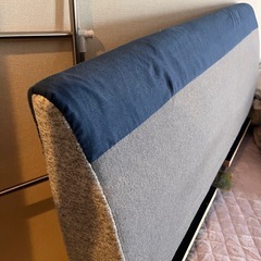 ダブルベッド　フレームのみの画像