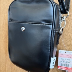 新品　黒ミニショルダーバッグ の画像