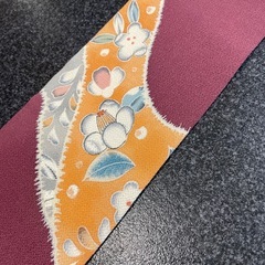 名古屋帯 縮緬着物地 辻が花 作家物の画像