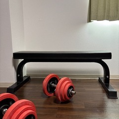 ダンベル,ベンチ　セットの画像