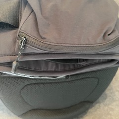 ヒップシート付き抱っこひも　黒　使用期間5ヶ月程度の画像