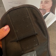 ヒップシート付き抱っこひも　黒　使用期間5ヶ月程度の画像