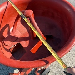 ■中古品 マゼラー チューリップ ミキサー PM-77 120L 100V モルタルミキサー 直径：800ｍｍ 動作問題なし■の画像