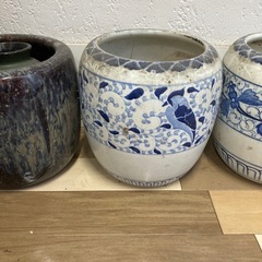 壺　花瓶　火鉢　5個の画像