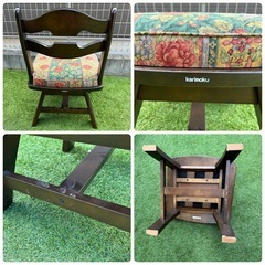 RUSTIC ラスティック ダイニングチェア karimoku カリモク 回転 ②の画像