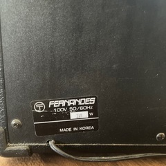 FERNANDES FA-10X ギターアンプの画像