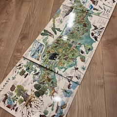 大判図鑑　土の中水の中、地図の画像