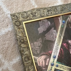 額もパズルもワンピース パズル完成品（額付き） の画像