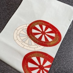 名古屋帯 未使用 薄水色の画像