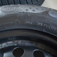 MICHELIN185/70R14 スタッドレス2022年製の画像