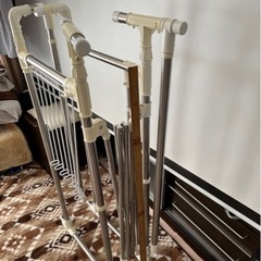 アイリスオーヤマ　物干しスタンド　たっぷり干せる　室内干しの画像