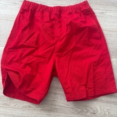 赤パン　ハーフパンツ　Lサイズの画像