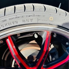19インチ ホイールTOYOタイヤ付き VERZ-WHEELS KUHLホイールの画像