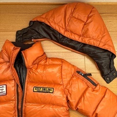 FELISSIMO 極軽ダウンジャケット 130 あったかいの画像