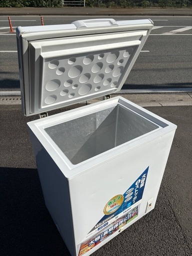 ■中古品 ハイアール 電気冷凍庫 JF-NC145F 2015年 冷凍ストッカー 720ｘ656ｘ885ｍｍ 動作問題なし 厨房■