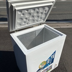 ■中古品 ハイアール 電気冷凍庫 JF-NC145F 2015年 冷凍ストッカー 720ｘ656ｘ885ｍｍ 動作問題なし 厨房■の画像