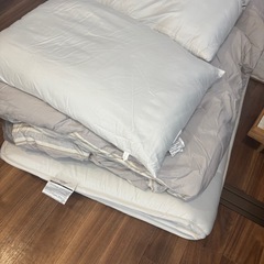 美品 布団セット ニトリの画像