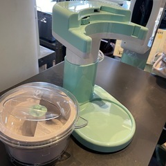 【引き取り限定】中古品　電動かき氷器　の画像