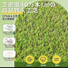 人工芝の画像
