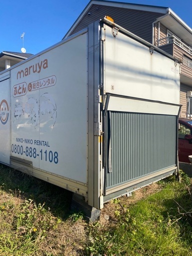 改造トラックコンテナ