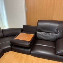 L字型ソファ(取りに来てもらうと5000円引き)の画像