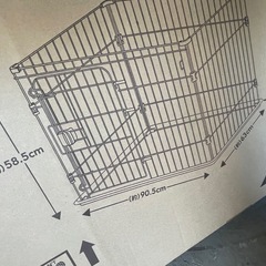 【早い者勝ち！】ワンチャンゲージ ゲージ 小屋 ペットゲージ 飼育用品 1129-013   の画像