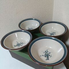 未使用　ノリタケストーンウェアのボウル、中鉢、丼　４客 460ccの画像