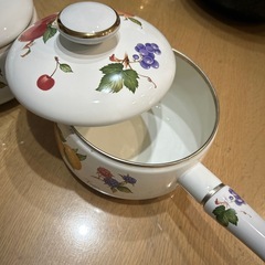 美品！花柄鍋　2つセット！の画像