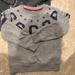 120男子トレーナー2枚の画像