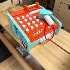 木のおもちゃ(コンビニレジ)の画像