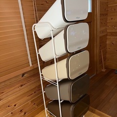 ５段ボックス　ダストボックス　シューズボックス　　の画像