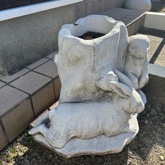 うさぎ植木鉢の画像