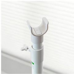 強力伸縮性つっぱり棒 ３点セット(ジャッキ式超強力タイプ 幅110~190cm 耐荷重45kg )の画像