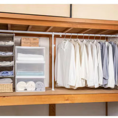 強力伸縮性つっぱり棒 ３点セット(ジャッキ式超強力タイプ 幅110~190cm 耐荷重45kg )の画像