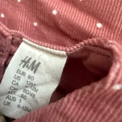 H&Mベビーワンピースの画像
