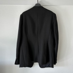 ZARA  ノーカラージャケット　の画像