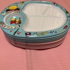 【未使用品】子ども用ランチプレート10枚セットの画像