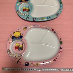 【未使用品】子ども用ランチプレート10枚セットの画像