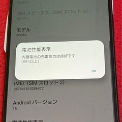 Xperia 1V SOG10 256GBの画像