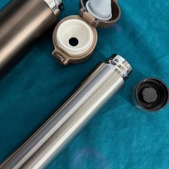 【2本セット】ステンレスボトル　水筒　Cafe & Mug ＋POKETLEの画像