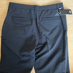 【新品タグ付き】 メンズ　ゴルフウェア　パンツ　長ズボン　アディダス　ゴルフ　黒の画像