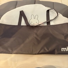 コンパクト　ベビーベット　蚊帳　ミッフィー　折りたたみ【中古】の画像