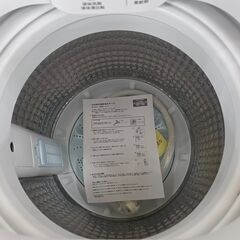 J2187【リユースのサカイ柏店】Haier　ハイアール 4.5kg 全自動洗濯機　JW-U45LK　2023年製　動作確認、クリーニング済みの画像