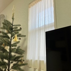 【募集中】出窓　レースカーテン　北欧風の画像