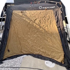 クイックキャンプ　タープ　テント　コールマン　アウトドアちぇあチェアの画像