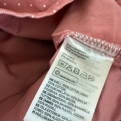 H&Mベビーワンピースの画像