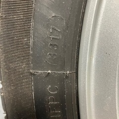 三菱純正ホイールスタッドレス付きの画像