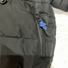 【micorrid 】ブラックダウンコート 90cmの画像